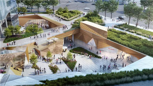  上海浦东金色中环带即将建设一个30万方体量的商业地产项目