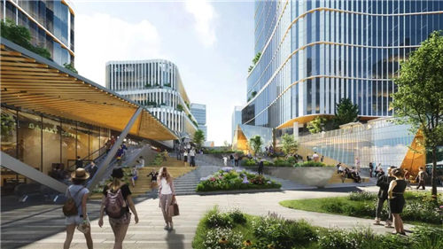  上海浦东金色中环带即将建设一个30万方体量的商业地产项目
