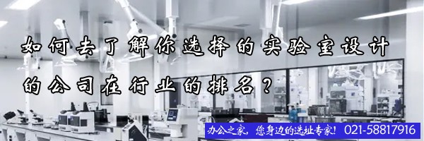 22"如何去了解你选择的实验室设计的公司在行业的排名？"