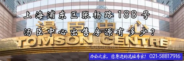 上海浦东区张杨路188号汤臣中心出售房源有多少？